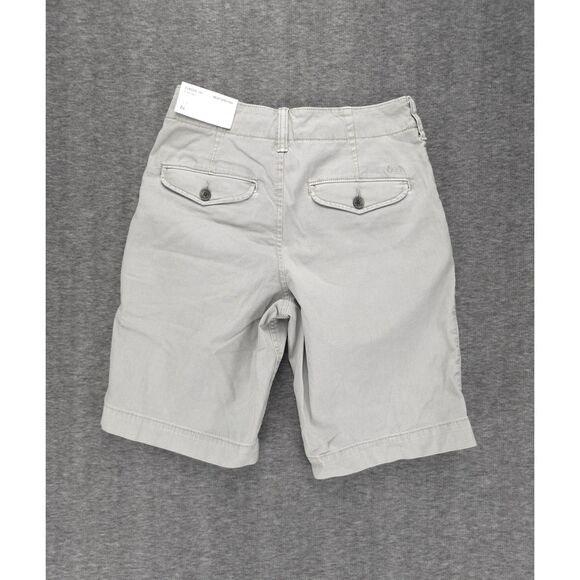 Men's American Eagle Classic 10" Gray Chino Shorts 26" Waist Next Level Flex - Picture 2 of 7